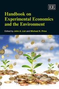 Cover: Handbook on Experimental Economics and the Environment - Edward Elgar Publishing