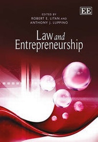Enlarge image Cover: Law and Entrepreneurship - Edward Elgar Publishing