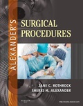 Cover: Alexander's Surgical Procedures - Mosby