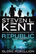 Cover: The Clone Republic (The Clone Rebellion Book 1 - Titan Books Ltd