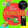 Cover: Baby Steps Lets Draw Vehicles Wipe Clean - Five Mile