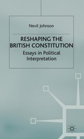 Cover: Reshaping the British Constitution - Palgrave Macmillan