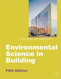 Enlarge image Cover: Environmental Science in Building - Palgrave Macmillan