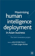 Cover: Maximising Human Intelligence Deployment in Asian Business - Palgrave Macmillan