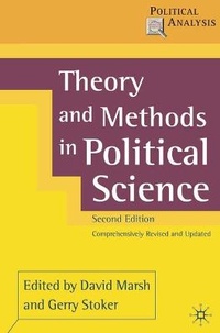 Enlarge image Cover: Theory and Methods in Political Science - Palgrave Macmillan