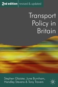 Cover: Transport Policy in Britain - Red Globe Press