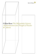 Cover: The Melancholy Science - Verso Books