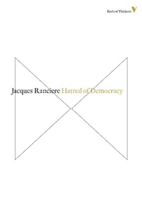 Enlarge image Cover: Hatred of Democracy - Verso Books