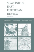Cover: Slavonic & East European Review (91 - Modern Humanities Research Association