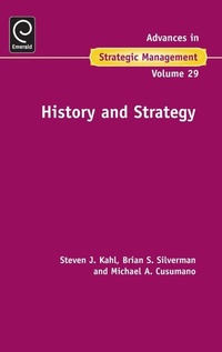 Enlarge image Cover: History and Strategy - Emerald Group Publishing Limited