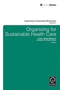 Cover: Organizing for Sustainable Healthcare - Emerald Publishing Limited