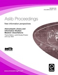 Cover: Aberystwyth Library and Information Studies - Emerald Group Publishing Limited