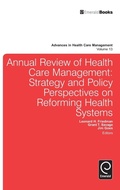 Cover: Annual Review of Health Care Management - Emerald Group Publishing Limited