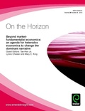 Cover: Beyond market-fundamentalist economics - Emerald Group Publishing Limited