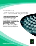 Cover: Corporate Responsibility and Sustainable Development - Emerald Group Publishing Limited
