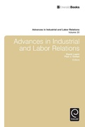 Cover: Advances in Industrial & Labor Relations - Emerald Publishing Limited