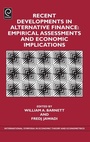 Cover: Recent Developments in Alternative Finance - Emerald Group Publishing Limited
