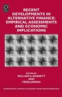 Cover: Recent Developments in Alternative Finance - Emerald Publishing Limited
