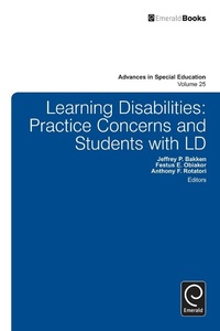 Enlarge image Cover: Learning Disabilities - Emerald Publishing Limited
