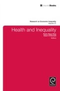 Cover: Health and Inequality - Emerald Publishing Limited