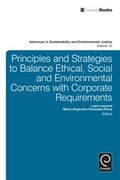 Cover: Principles and Strategies to Balance Ethical, Social and Environmental Concerns with Corporate Requirements - Emerald Publishing Limited