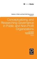 Cover: Conceptualizing and Researching Governance in Public and Non-Profit Organizations - Emerald Group Publishing Limited