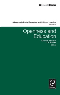 Enlarge image Cover: Openness and Education - Emerald Group Publishing Limited