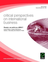 Enlarge image Cover: Russia - Emerald Group Publishing Limited