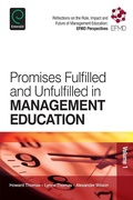 Cover: Promises Fulfilled and Unfulfilled in Management Education - Emerald Publishing Limited