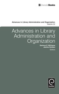 Cover: Advances in Library Administration and Organization - Emerald Group Publishing Limited