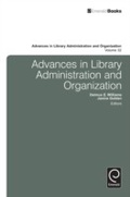 Cover: Advances in Library Administration and Organization - Emerald Publishing Limited