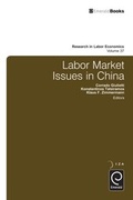 Cover: Labor Market Issues in China - Emerald Publishing Limited