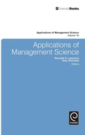 Cover: Applications of Management Science - Emerald Group Publishing Limited