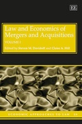 Cover: Law and Economics of Mergers and Acquisitions - Edward Elgar Publishing