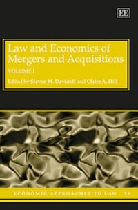 Abbildung von: Law and Economics of Mergers and Acquisitions - Edward Elgar Publishing
