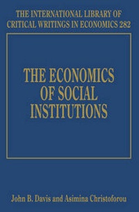 Enlarge image Cover: The Economics of Social Institutions - Edward Elgar Publishing