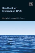 Cover: Handbook of Research on IPOs - Edward Elgar Publishing