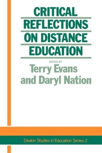 Enlarge image Cover: Critical Reflections On Dist. - Falmer Press Ltd