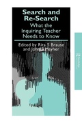 Cover: Search and re-search - Routledge Falmer