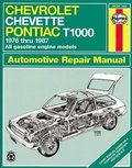 Bild: Chevrolet Chevette & Pontiac T1000 (76 - 87) - Haynes Manuals Inc