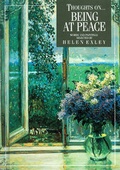 Cover: Thoughts on Being at Peace - Exley Publications Ltd