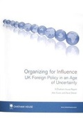 Cover: Organizing for Influence - Royal Institute of International Affairs