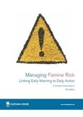 Cover: Managing Famine Risk - Royal Institute of International Affairs