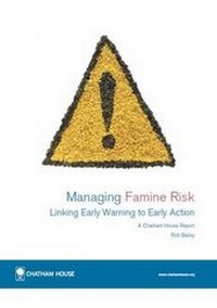 Enlarge image Cover: Managing Famine Risk - Royal Institute of International Affairs