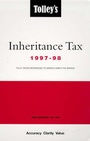 Cover: Tolley's Inheritance Tax 1997-98 - Tolley Publishing
