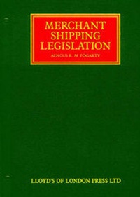 Abbildung von: Merchant Shipping Legislation - LLP Professional Publishing