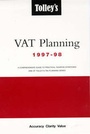 Cover: Tolley's Value Added Tax Planning: A Comprehensive Guide to Practical Taxation Strategies - Tolley Publishing
