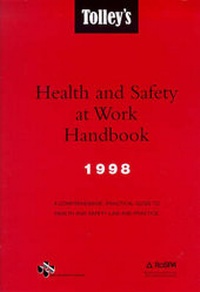 Abbildung von: Tolley's Health and Safety at Work Handbook 1998 - Tolley Publishing