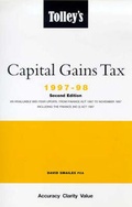 Cover: Tolley's Capital Gains Tax: 1997-1998: Second Edition - Tolley Publishing