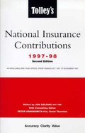Cover: Tolley's National Insurance Contributions: 1997-98: Volume II - Tolley Publishing